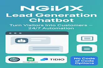 develop a lead generation chatbot for your website