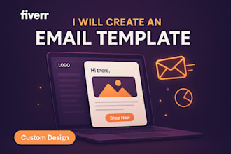 create your email template with free branding and neuromarketing revision