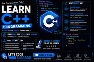 teach you c plus plus programming and coding logic