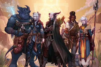 draw your dnd party