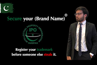 protect your name by register your trademark in pakistan