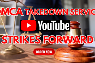 remove copyright strike with counter notice