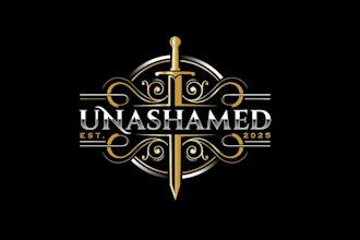 create creative and good looking sword logo design