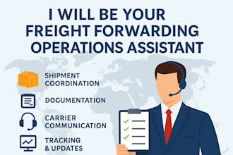 handle operations for your freight forwarding company