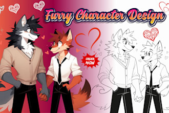draw 2d furry fursona anime art pfp, ref sheet avatar, nsfw art style anthro oc
