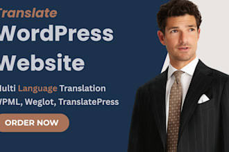 translate wordpress website into multi language