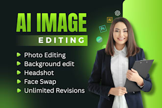 do ai faceswap, headshot retouch, person removal, and damaged photo repair