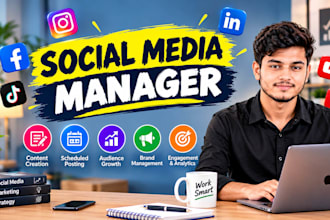 manage your social media and create engaging content