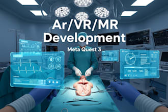 develop realistic VR medical simulations for training in unity