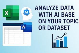 analyze data based on your topic with ai