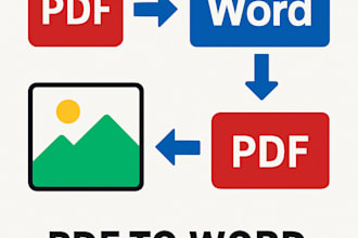 convert PDF to word or jpg to PDF with proper formatting