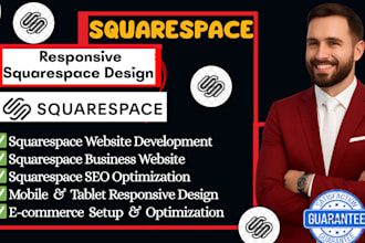 customize squarespace website design, build squarespace website development SEO