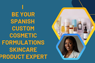 be your spanish custom cosmetic formulations skincare product expert