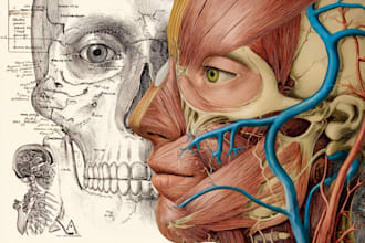 create medical and anatomical illustrations