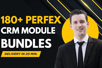setup perfex crm with 250 saas modules within 20 minutes