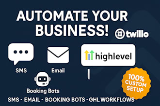go high level bot css booking bot bulk sms, email marketing bot, twillio sms bot