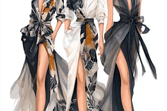 fashion cad illustration flats technical drawings