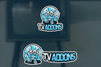 make modern minimalist beautiful tv logo design