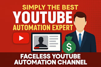 manage, script and automate your faceless youtube channel