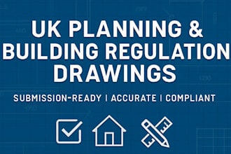 landscape UK building regulations, planning permission drawings, and structural