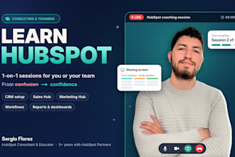 provide expert hubspot CRM consulting and automation support