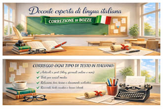 correggo e perfeziono i tuoi testi in italiano con cura