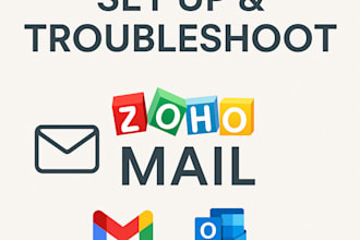 set up or fix your zoho mail and domain email issues
