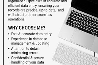 correct, refresh and manage your database entries