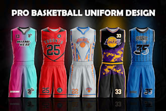 design basketball uniform and jersey sublimation