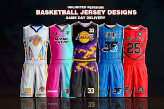 design custom basketball uniform and sublimation jersey