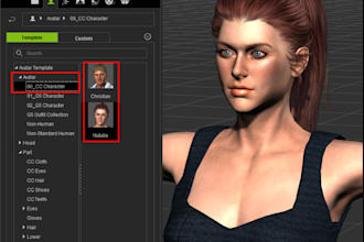 create custom 3d character model for animation and game using iclone, maya, cc4