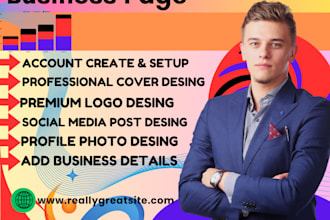 create and impressive fb linkedin business page setup