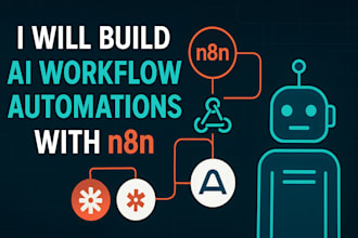 create workflow ai automations using n8n