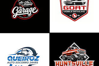 design auto detailing automotive mobile detailing auto repair car wash logo