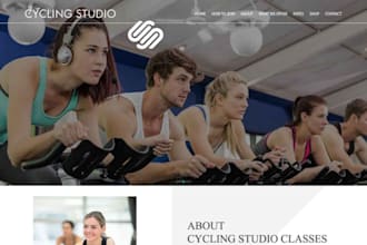 build squarespace pilates studio website yoga instructor website online mat work