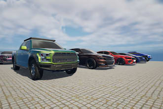 do 3d modeling high poly vehicles