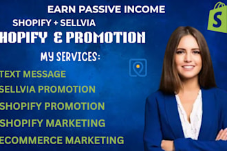 promote your sellvia store and complete sellvia marketing