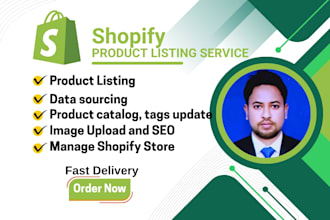 do shopify product listing with variants, SEO, and tags
