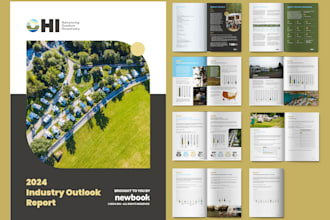 design creative brochure, annual report, company profile