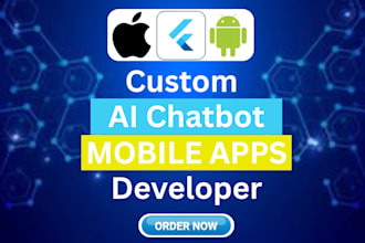 ai app app ai chatbot app ai web apps ai saas custom mobile app