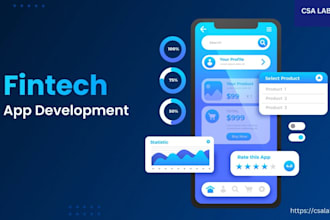 fintech app development, crypto wallet, neobank, ewallet, trading, bank app