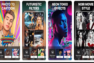 create a top quality ar image recognition filter, snapchat filter