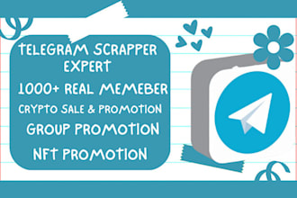 grow telegram subscribers, telegram channel or group scraper, telegram promotion