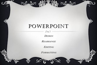 design, create PowerPoint