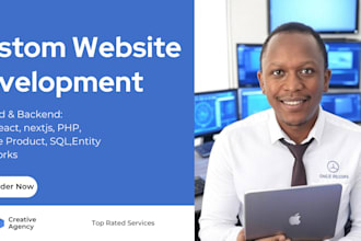 create custom website application