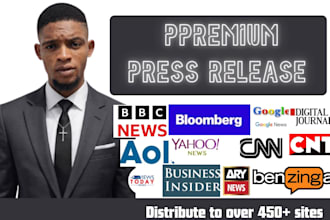write UK press release writing and distribute to apex UK sites USA PR SEO words