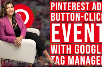setup pinterest ads, google analytic and manage pixel marketing tag