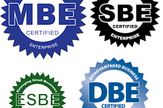 certify your business as dbe, mbe, wbe, mwbe, or sbe