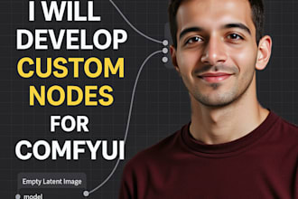 create custom nodes for comfyui
