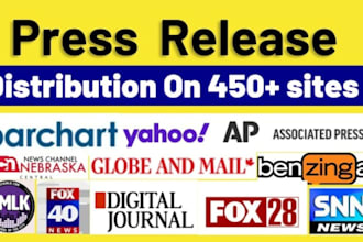 uk press release distribution to premium new sites